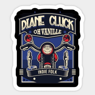 Diane Cluck oh vanille Sticker